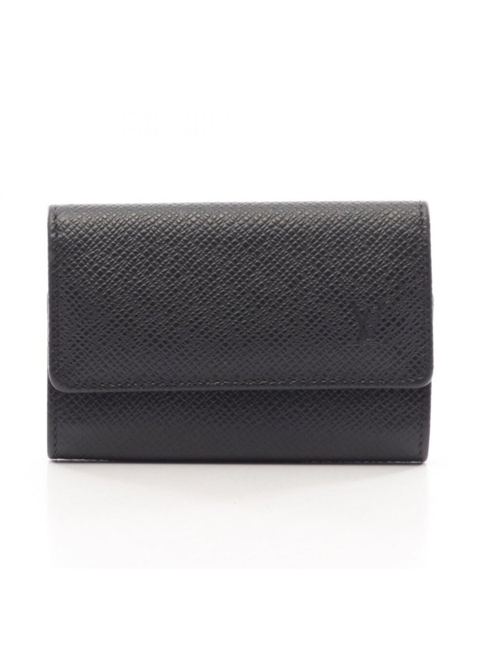 Louis Vuitton Key Case Multicles 6 Taiga Ardoise Altoise Leather Key Holder